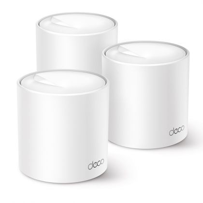 TP-LINK Deco X50 WiFi 6-järjestelmä (3kpl Deco-yksikköä)